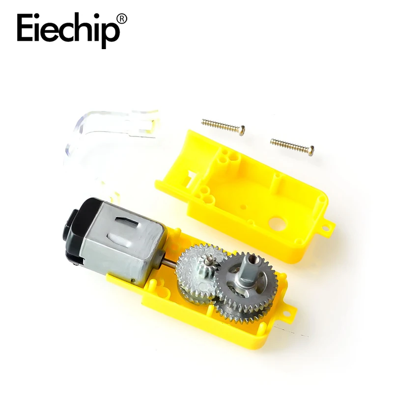 1pcs TT Motor Reducer Electric Motor Micro Mini Metal Shaft Motor Gearbox,for DIY Kit Smart Car/Robot