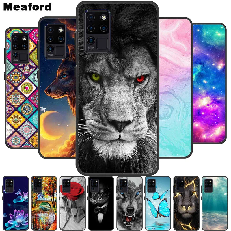 

For Oukitel C21 Cover Case Silicone Soft TPU Phone Cases For Oukitel C22 C21 Pro Case Painted Bumper For Oukitel C21 C21Pro C 21