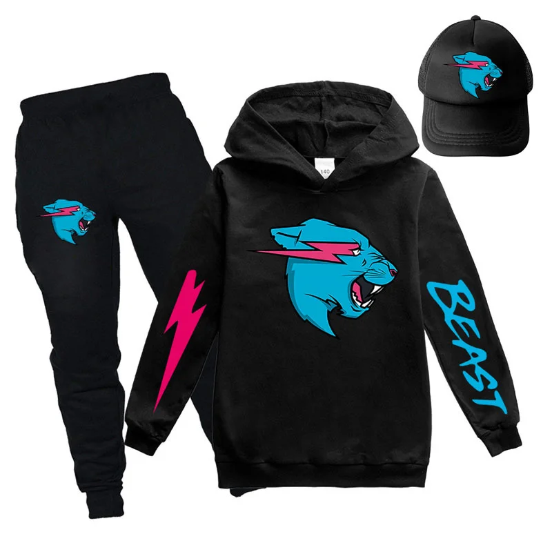 Осенняя длинная футболка унисекс с принтом Мистер чудовище молния кошка 100%