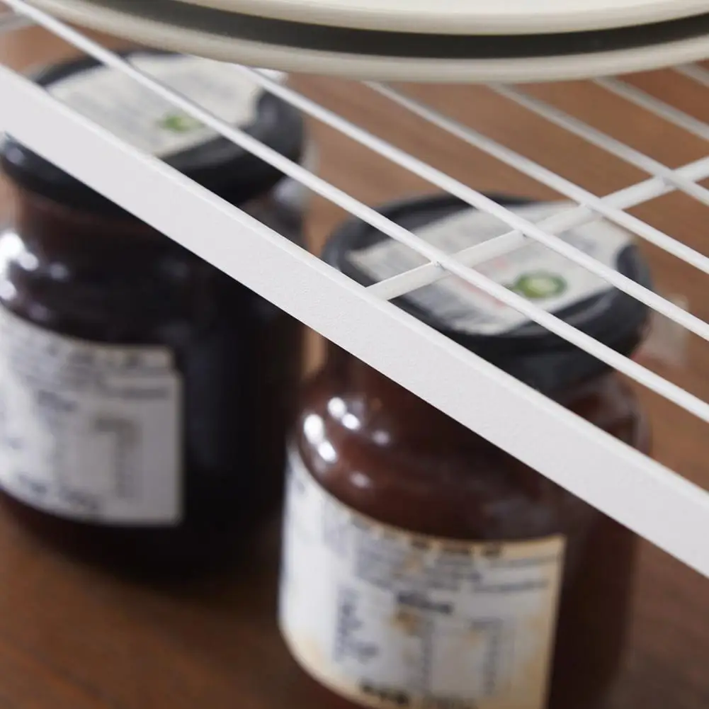 Стеллаж для хранения кухонная подставка полка органайзер 2 уровня столешница