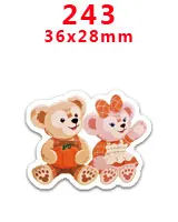 PR243 30 шт./лот плоское заднее плоское украшение из смолы diy украшения аксессуары DIY материалы ручной работы PR54 - Цвет: PR243
