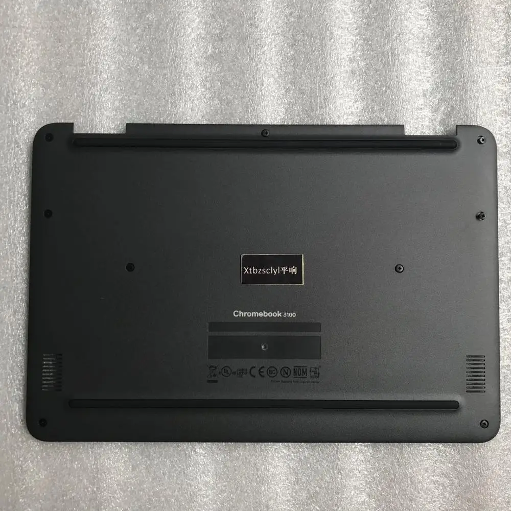 

New For DELL Chromebook 11 3100 Bottom Lower Cover Black Laptop Shell 02RY30 2RY30
