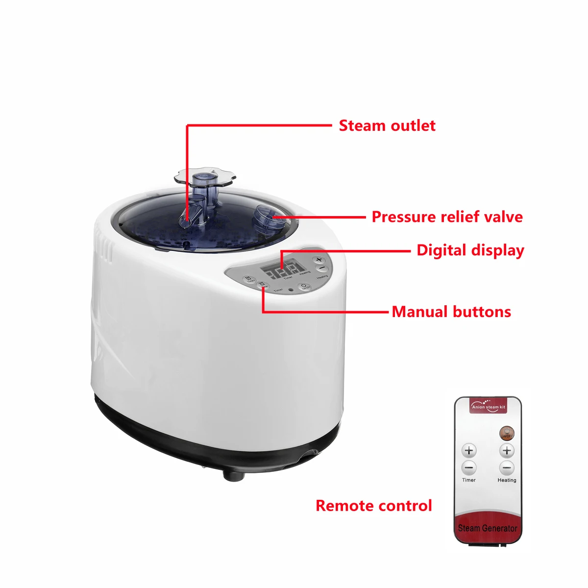 

Portable Steam Sauna Spa Room Home Beneficial Full Body Slimming Folding Detox Therapy Steam Fold Sauna Cabin Sauna Generator