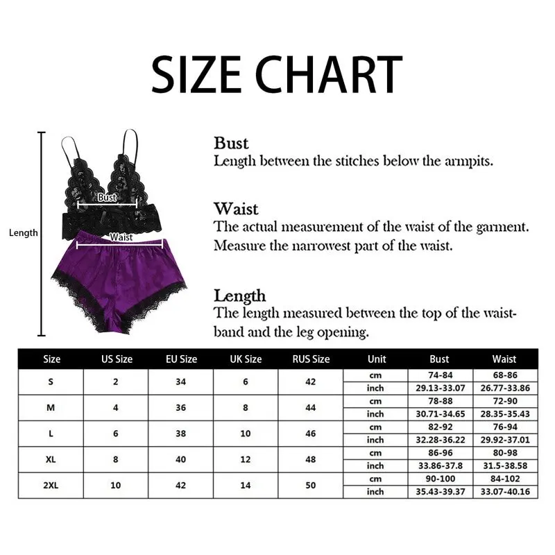 

2020 Women Sexy Sleepwear Sleeveless Babydoll Strap Nightwear Lace Trim Satin Cami Top Pajama Party Sets