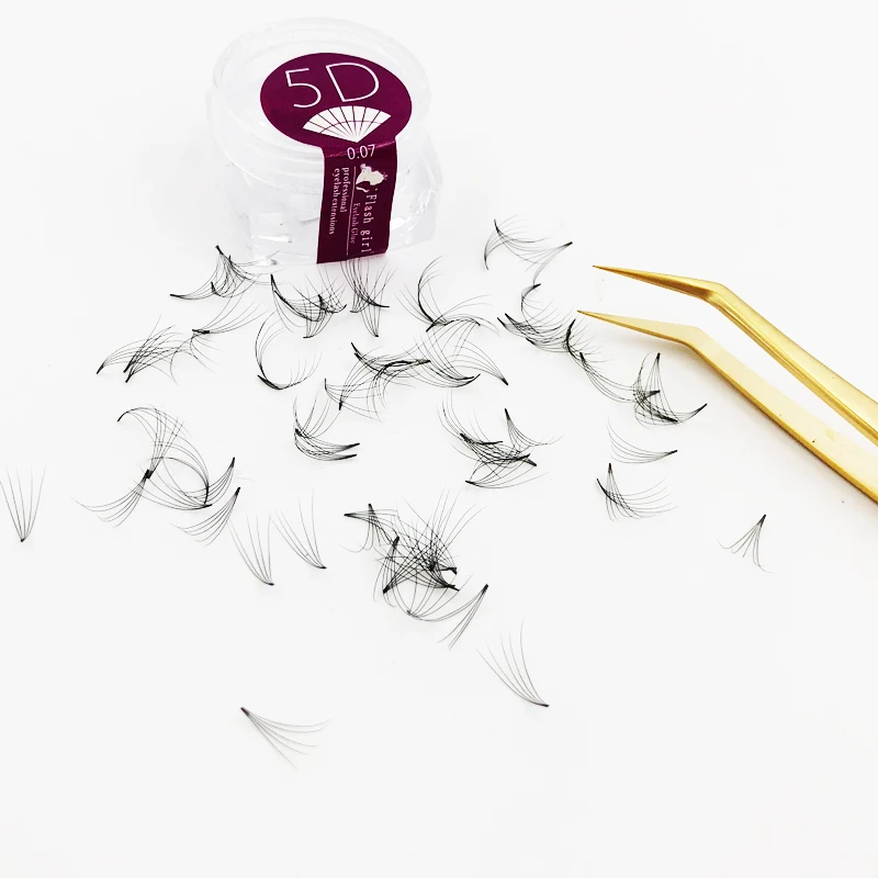 Вспышка девушка 5D короткий стержень готовые 80 вентиляторов в одной банке объем