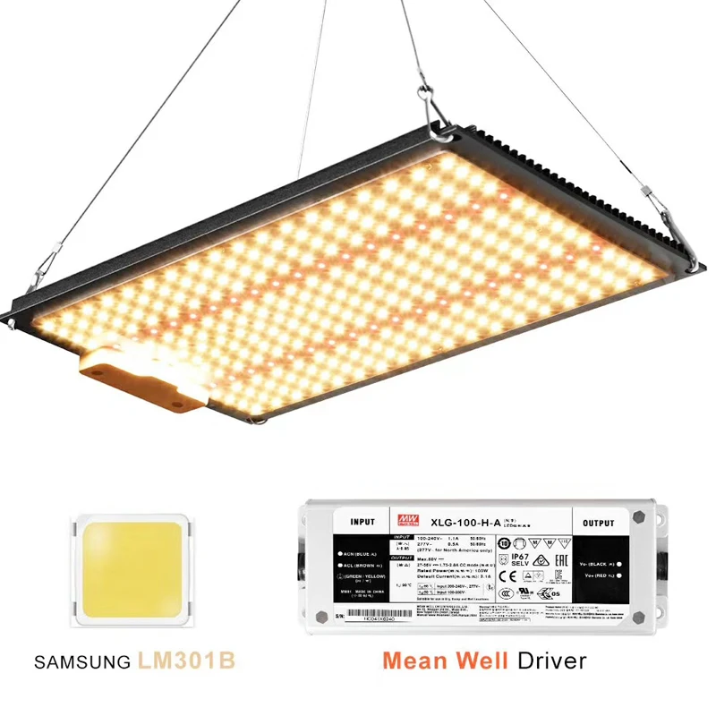 3 года гарантии светодиодная griw светильник Samsung LM301B чип 3000k 660nm УФ ИК свет для