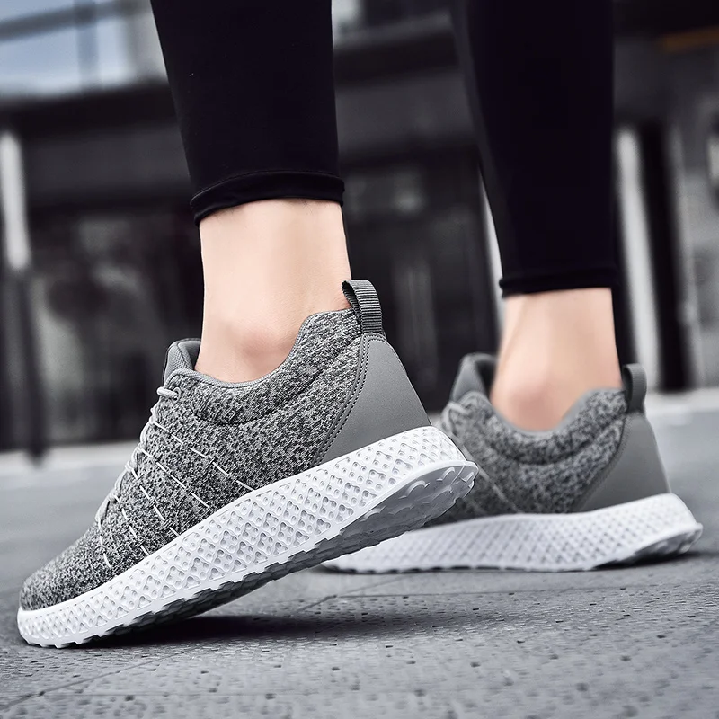 

male solid knitting mens Mens 39 hombre trainers Light sports sneaker slip leisure mens zapatos causal s casual on sport sale