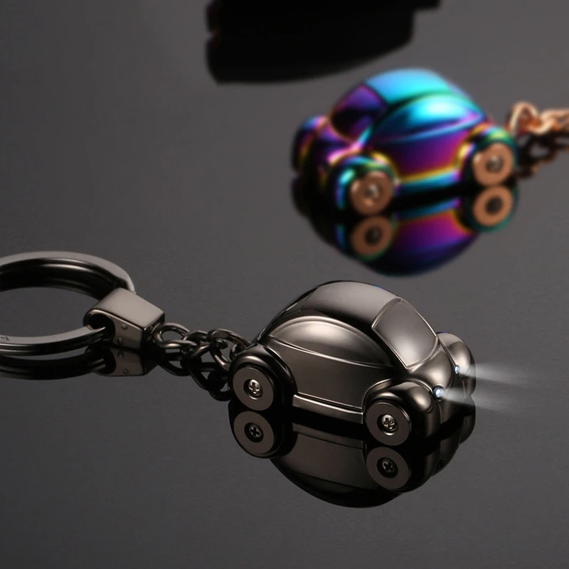 Миниатюрный автомобильный брелок для ключей высококлассный светодиодный