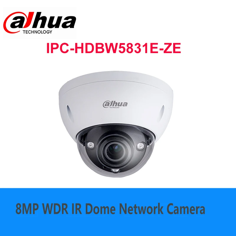 

Dahua hot sale 8MP WDR IR Dome Network Camera IPC-HDBW5831E-ZE