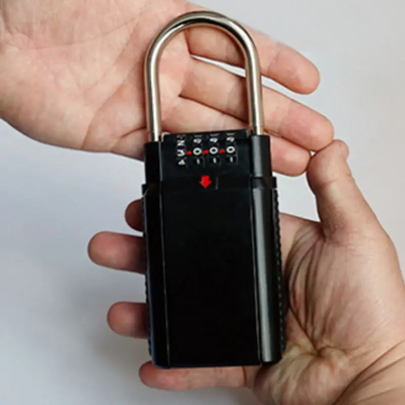

Waterproof Combination Password Lock Box Large Capacity Key Storage Lock Case for Indoor/Outdoor Use