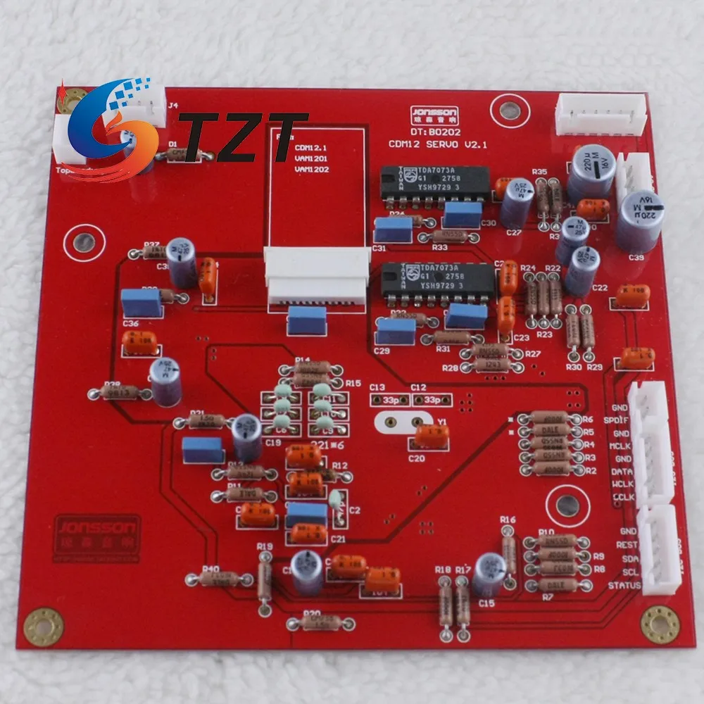 

TZT Servo Board For CDM12 Fits CDM12.1 VAM1201/2 CD7-II CD7-2 I2C Protocols Perfect Choice For DIY