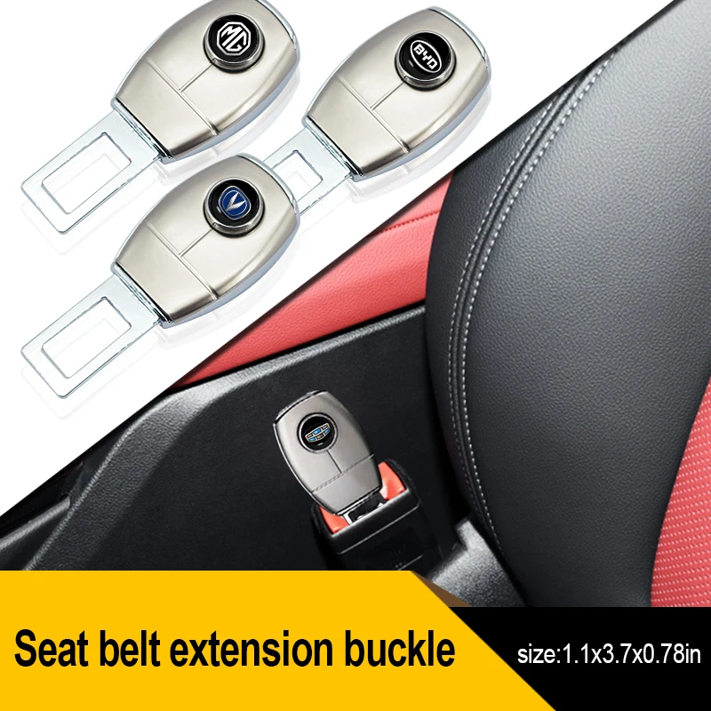 

1x Car Interior Details Seat Belt Clip Extender Buckle Plug for Fiat Albea Ducato 500 Doblo Grande Punto Linea Car Accessories