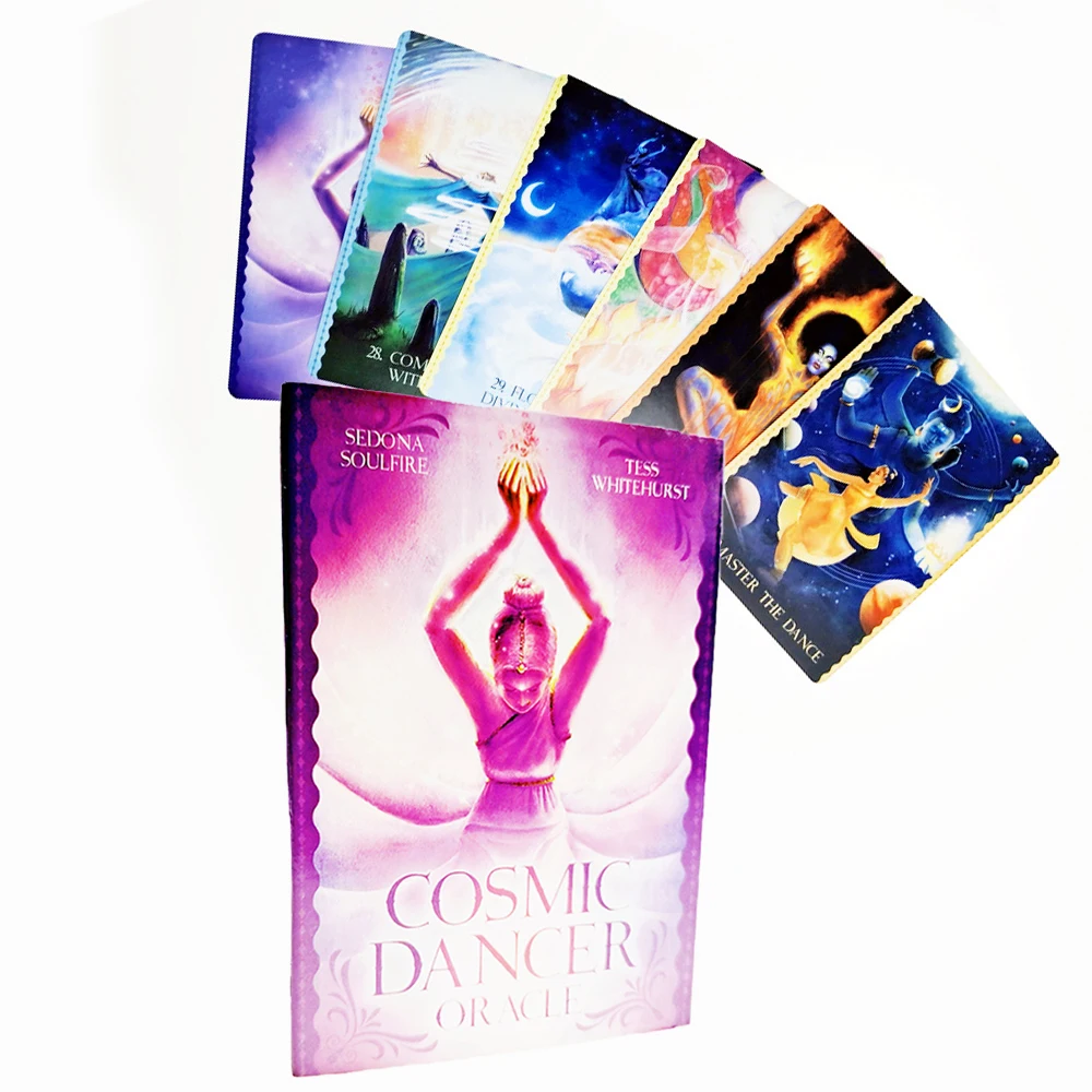 Cosmic Dancer Tarot Board Game Toys Oracle Rider Waite Party Divination Prophet Prophecy  Card Poker Board Gift Checkerboard