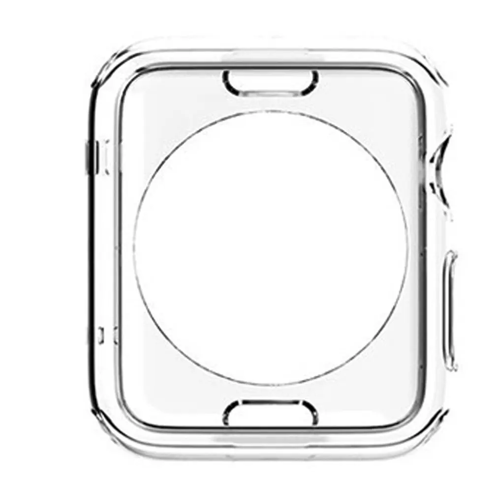 Прозрачный чехол для часов с горячей изогнутой поверхностью полностью