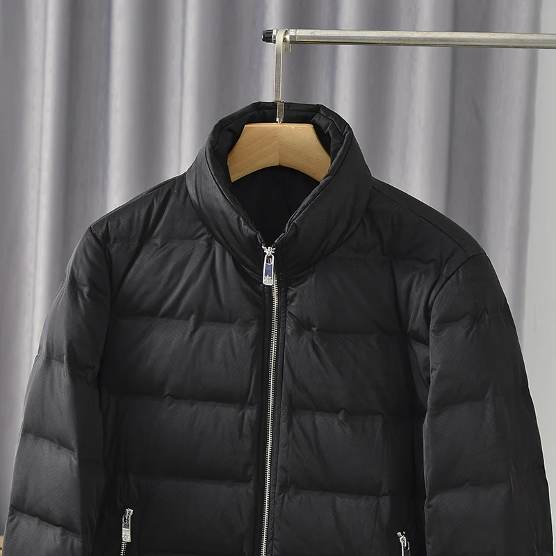 Sell Off Fashion 2022 Men's Duck Down Padded Coat & Jacket Male Winter Warm Parkas Clothing Black Plus Oversized XXXXXL 4XL
