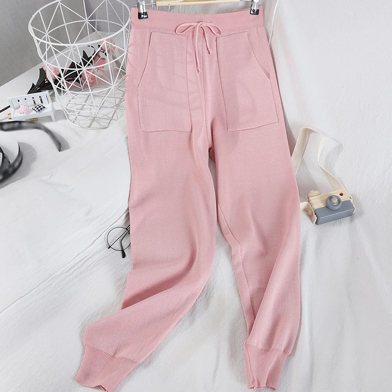 Женский костюм двойка из футболки и брюк до щиколотки|Спортивные костюмы| |