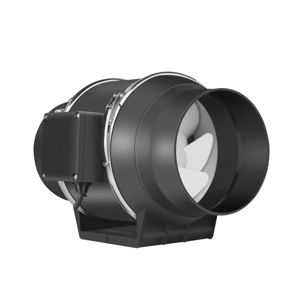 

4 inch Inline Duct Fan Air Ventilator Pipe Exhaust Fan Home Silent Bathroom Toilet Kitchen