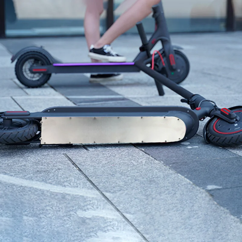 

Electric Scooter Battery Bottom Cover for Xiaomi M365 Pro Chassis Shield Protect Stainless Steel Plate Skid Chassis Shield