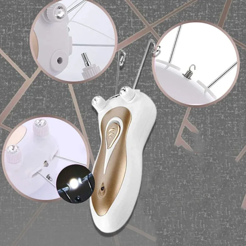 Электрический женский эпилятор мужской для тела лица ног шеи женщин с хлопковой