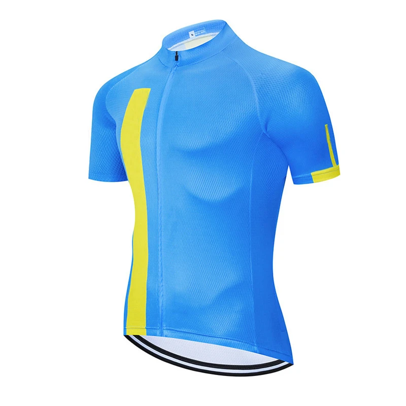 

New Men's Cycling Jersey Cycling Wear Bike Top Summer Shirt Short Sleeve Bib Shorts Set Fashion sports breathable