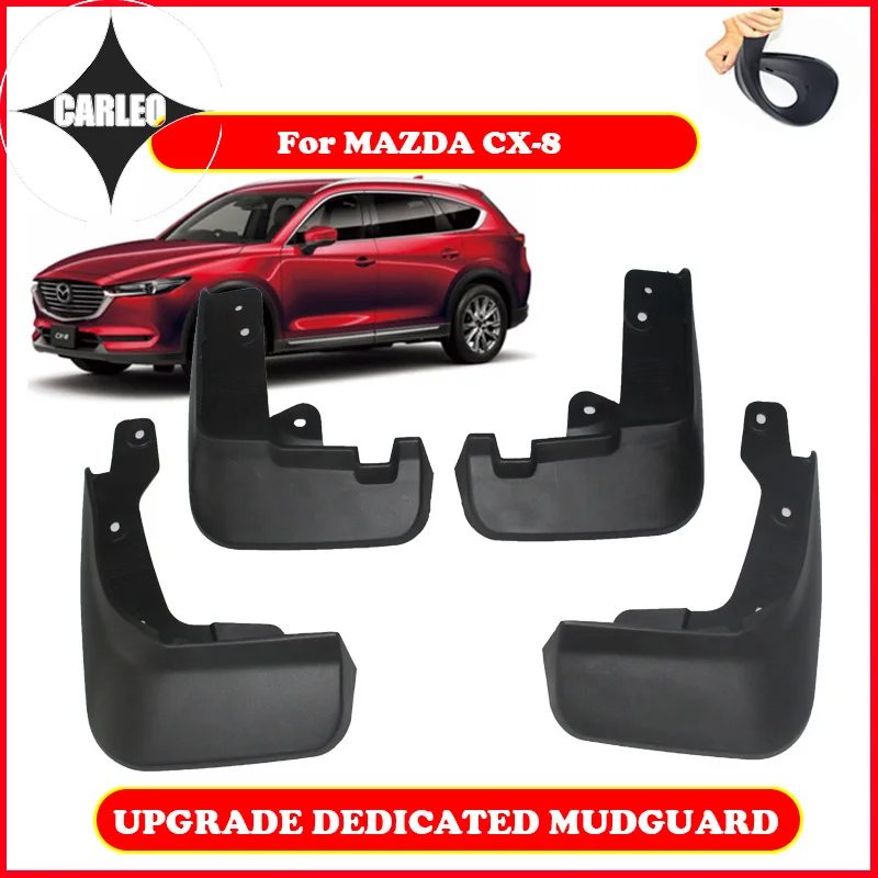 

Брызговики для Mazda CX-7, CX-8, CX-30, из ПВХ, передние и задние, защитный чехол для крыла