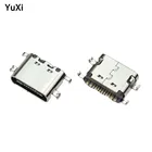5 шт. USB-3.1 SMT Micro USB разъем типа C Горизонтальное среднее крепление 16P гнездо 1,6 мм0,8 мм для зарядного устройства адаптер DIY Type-C порт