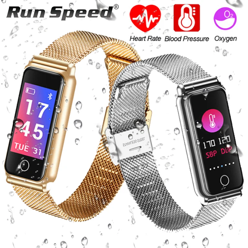 

Smart Bracelet Y8 Heart Rate Women Band Sleep Monitor Fitness Tracker Blood Pressure Watch Color Screen Fashion Health Band