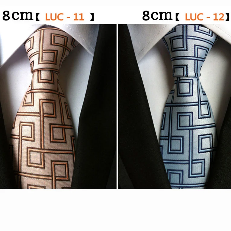 

Mode 8cm Krawatten Klassische Herren Gestreiften Krawatten Navy Blau Rot Hochzeit Krawatte Seide Jacquard Gewebt Mens Feste