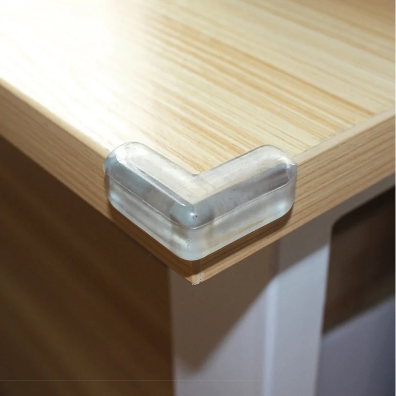 4 PCS /1 PC Child Safety Transparent Silicone Protector Table Corner Protection Cover Children Anticoll Liquid Rubber | Мебель