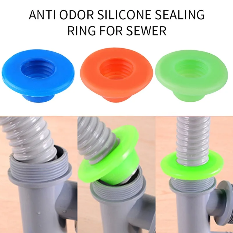 

Deodorant Sealing Plug Kitchen Pipe Sewer Seals Washing Machine Drain Pipe Connector Bathroom Kitchen Cleaning Tools