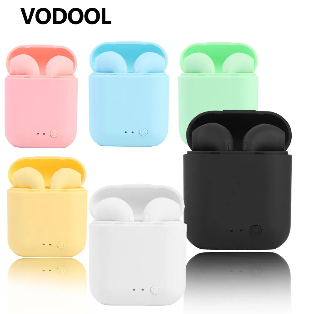 Mini-2 TWS Wireless Earphones  5.0 Headphones Sports Earbuds Headset With Mic Charging Box For iPhone PK i9s i7s Accessory