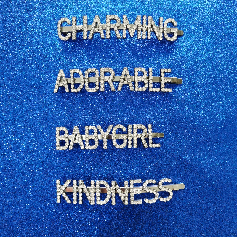 Женские заколки для волос с кристаллами стразы украшения Новое поступление