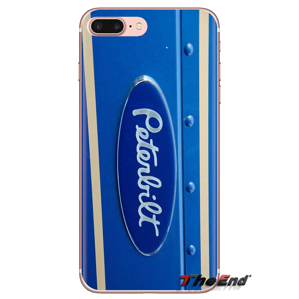Грузовики peterbilt листового металла автомобиля ТПУ чехол для iPhone XS Max XR X 4 4S 5 5S 5C SE 6 6S