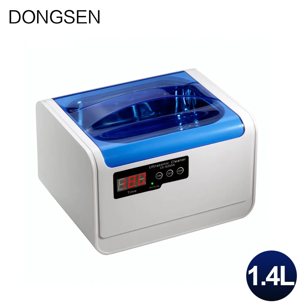 Portable Ultrasonic Cleaner 1.4L Baby Bottle Vegetables Fruits Jewelry Coins Glasses Shaver Electronic Parts Vibration Washer | Бытовая