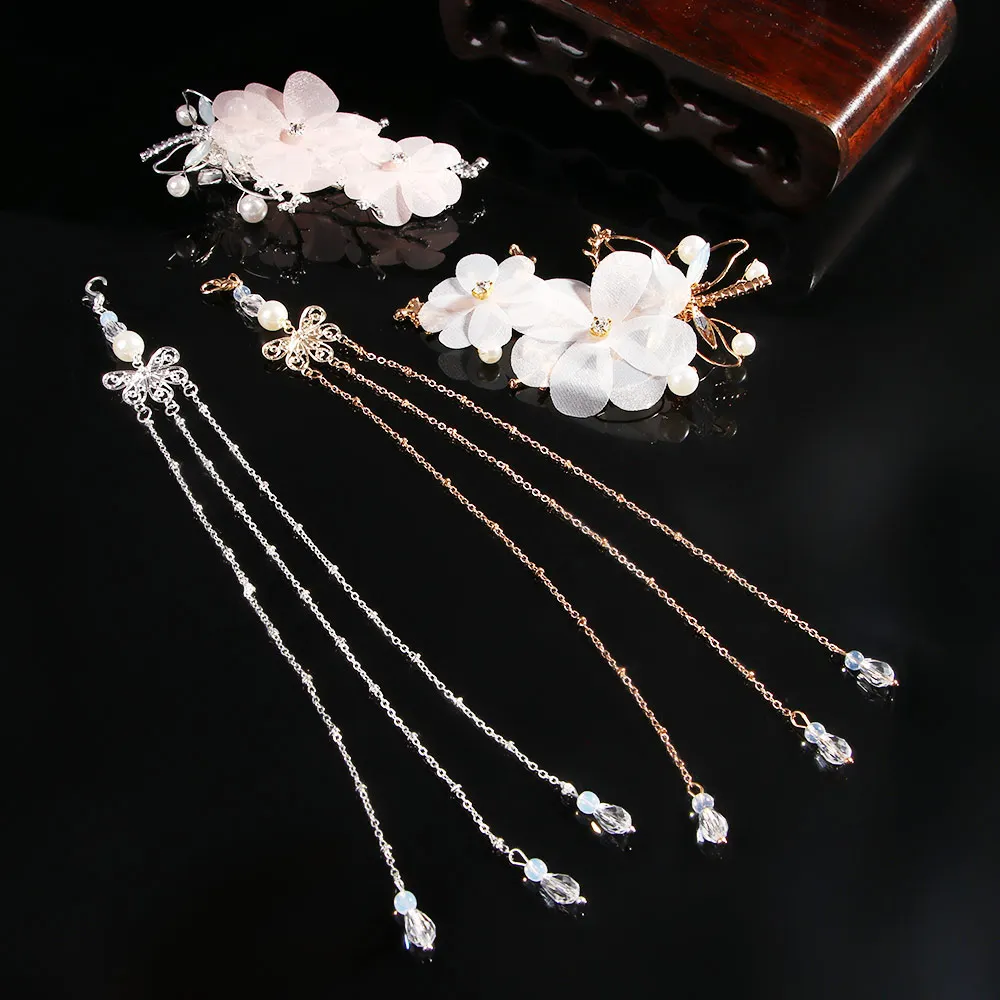 Шпилька для волос с кисточками в традиционном китайском классическом стиле