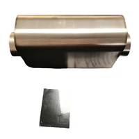 4inch titanium muffler 102mm for automobile exhaust system