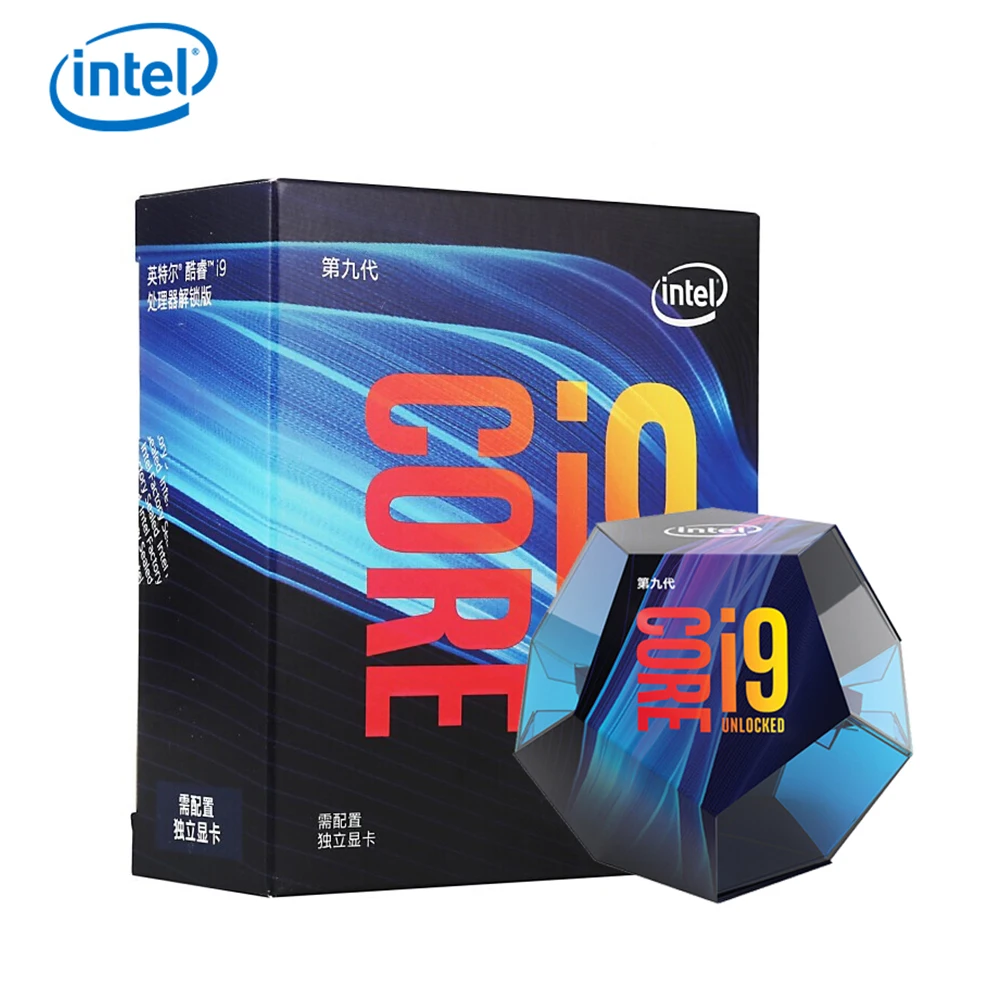 Intel Core i9-9900K настольный процессор 8 ядер до 5,0 ГГц Turbo разблокированный LGA1151 300 серия 95 Вт процессор