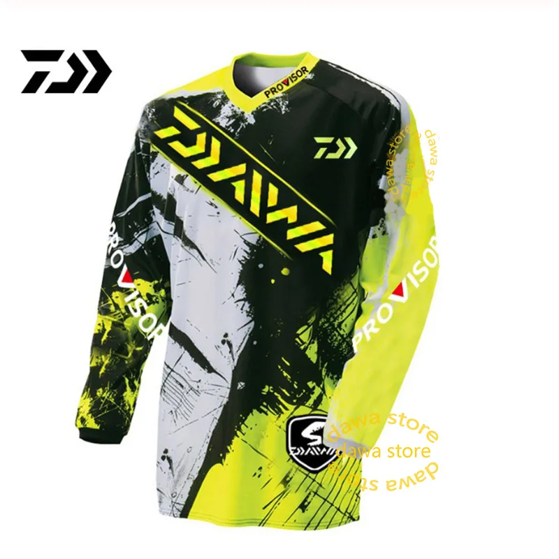 

2020 Daiwa Fishing Shirt Men Custom Cycling Jersey Fishing Jersey Quick Dry Fishing Clothing Motocross Cycling Clothing Downhill