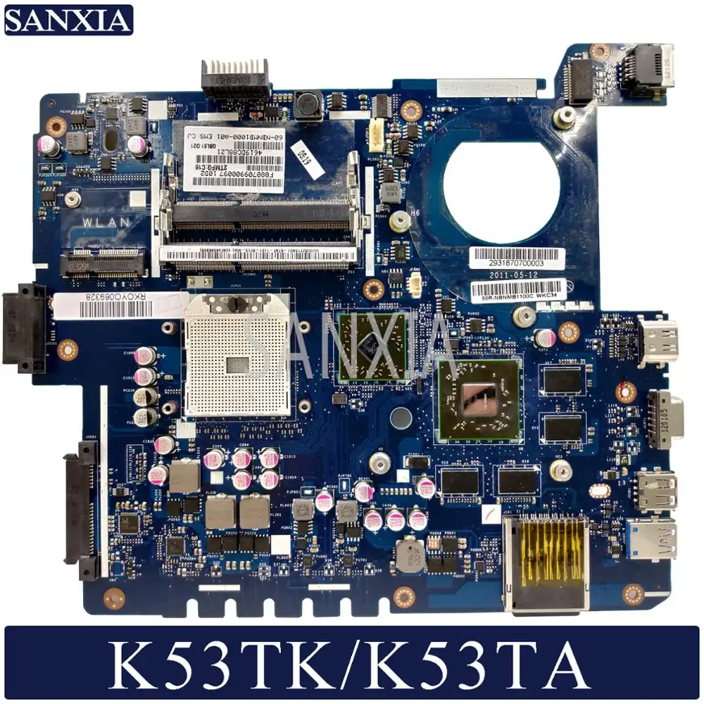 KEFU LA-7552P материнская плата для ноутбука ASUS K53TA K53TK K53T оригинальная материнская плата AMD-видеокарта