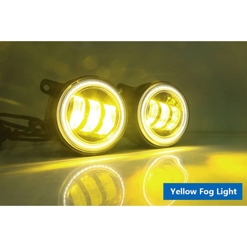 3 в 1 светодиодный передний бампер противотуманный светильник ангельские глазки