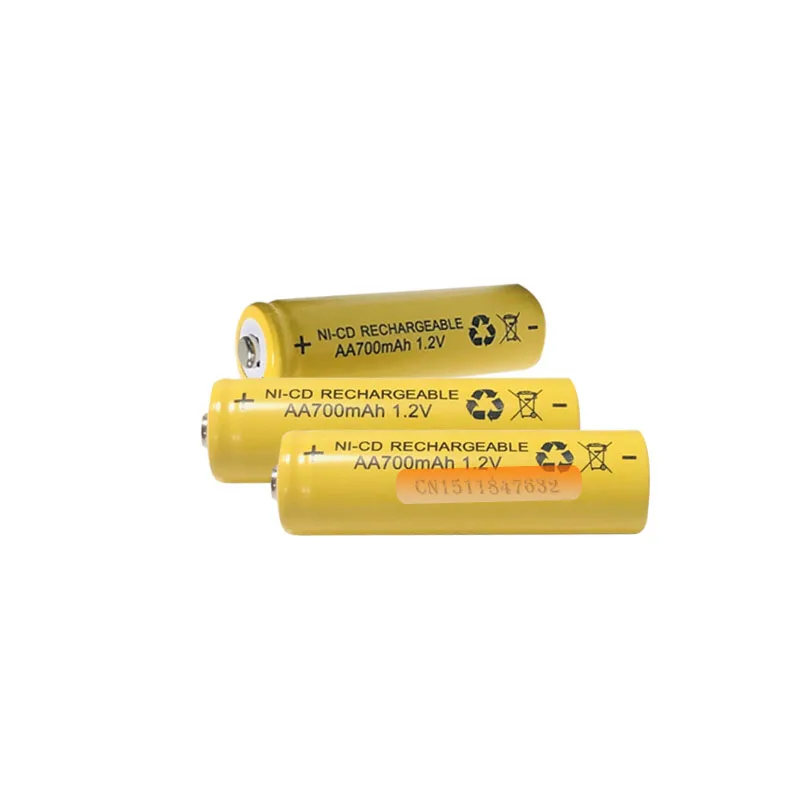 20 x AA 700mAh 1 2 V Quanlity перезаряжаемые батареи NI CD 2A Baterias Bateria 500 раз|rechargeable battery|aa rechargeable
