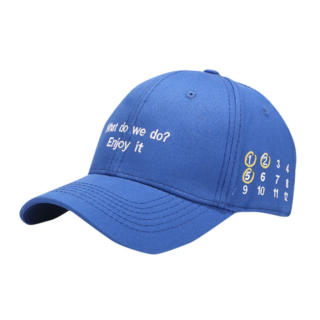 Fashion Men And Women Lovers Baseball Cap Letter Embroidery Peaked Sun Hat | Аксессуары для одежды