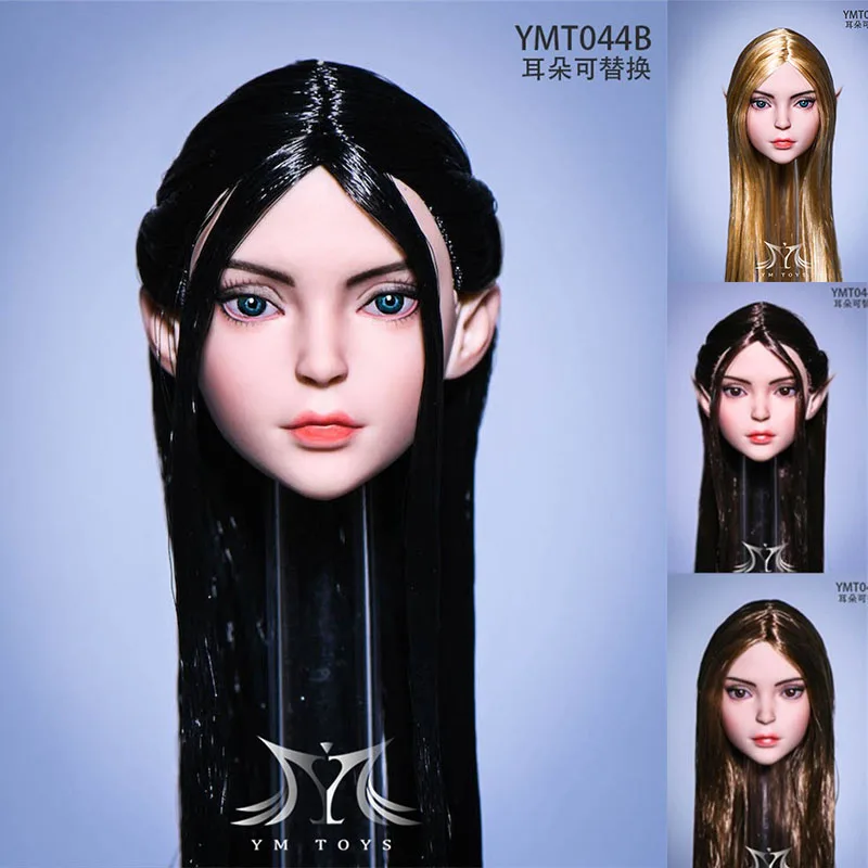 YMTOYS 1/6 YMT044 Elf 2 0 головка уха Лепка подходит для 12 &quotженского тела PH TBLeague | Игрушки и