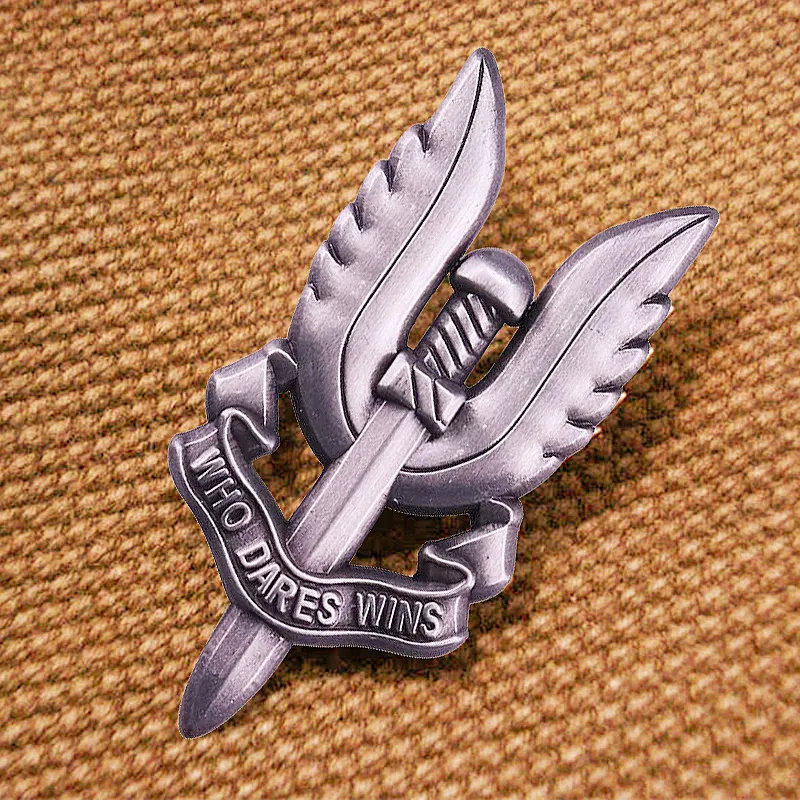 Специальный авиасервис SAS Who Dares Wins брошь заколки эмалированные металлические