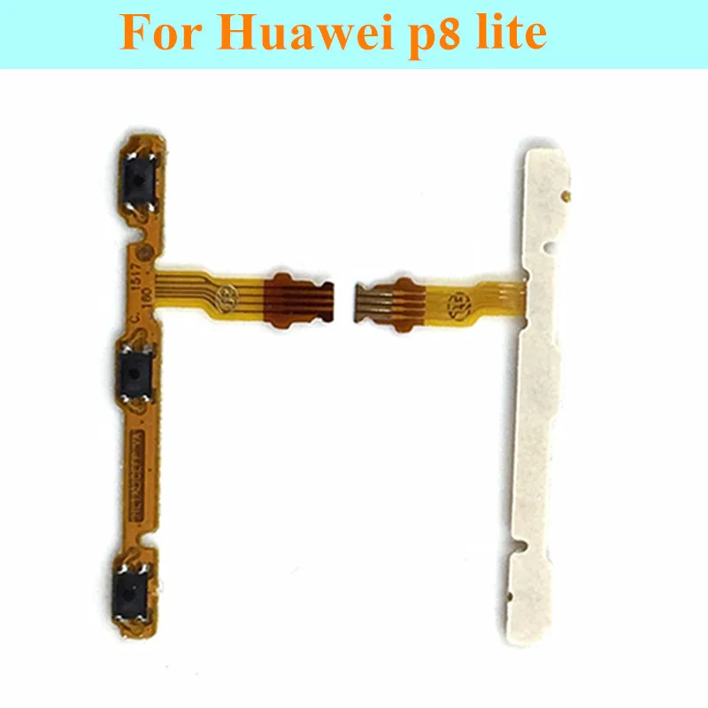 10 шт. гибкий кабель для кнопки включения/выключения питания Huawei P8 P9 lite | Мобильные