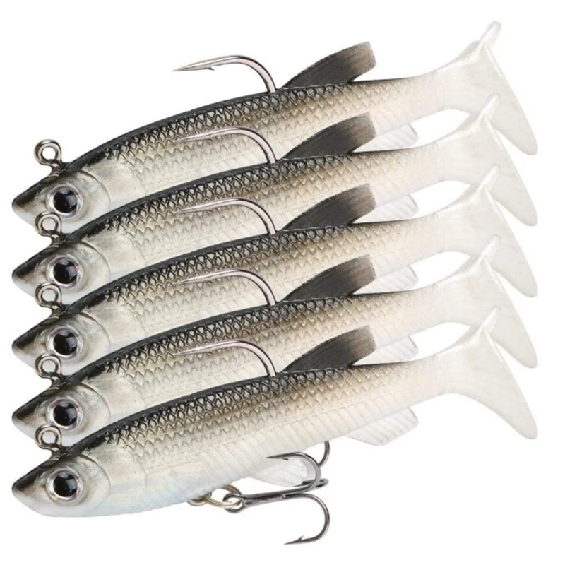 

Soft Fishing Lure Wobbler Swimbait Polyvinyl Chloride Artificial Bait Carp Fishing Lead Jig Fish Pesca 14cm