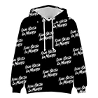 Черная модная толстовка с капюшоном в стиле хип-хоп с буквенным принтом 2022, Толстовка для мужчин и мальчиков, пуловер с капюшоном, одежда, куртка для девочек и женщин