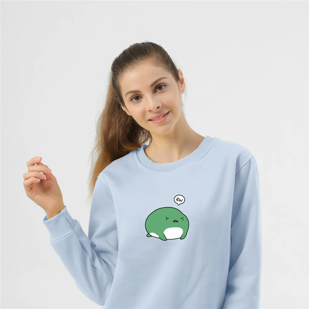 Cute Girls Sweetshirts Crewneck Oversized Hoodie Cartoon Women Winter Harajuku Sweatshirt Cute Harajuku Kawaii Cotton Hoodies