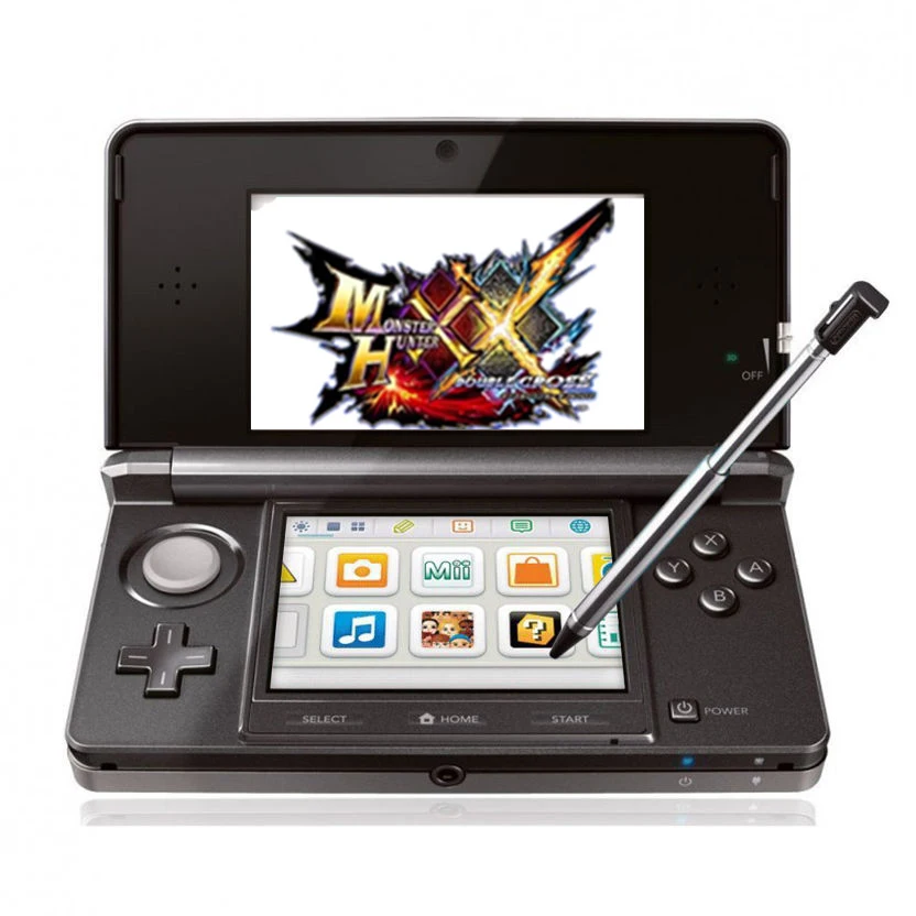 Handheld Game 3.5 inch Touch Screen LCD displays Cross Keypad System Console Bundle Charger & Stylus for Nintendo 3DS