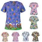 Рабочая Униформа для медсестер, Женская рабочая одежда с принтом бабочки, Униформа, униформа для медсестры, Новинка